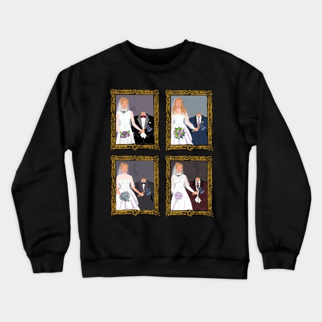 Haunted Mansion Bride Shirt Crewneck Sweatshirt by Britt